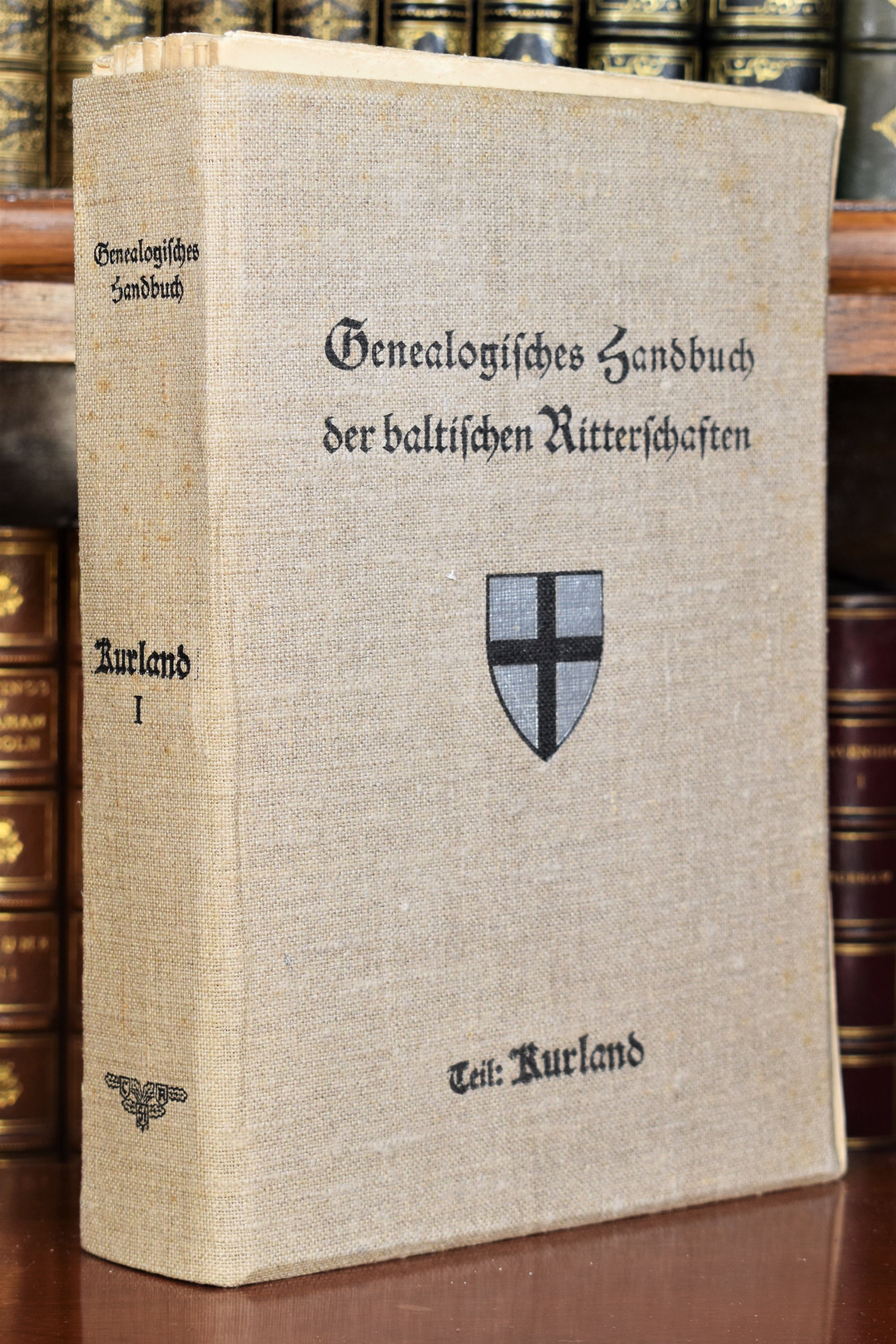 GENEALOGISCHES HANDBUCH DER BALTISCHEN RITTERSCHAFTEN, TEIL KURLAND