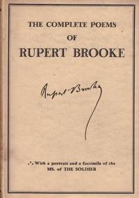 image of THE COMPLETE POEMS OF RUPERT BROOKE