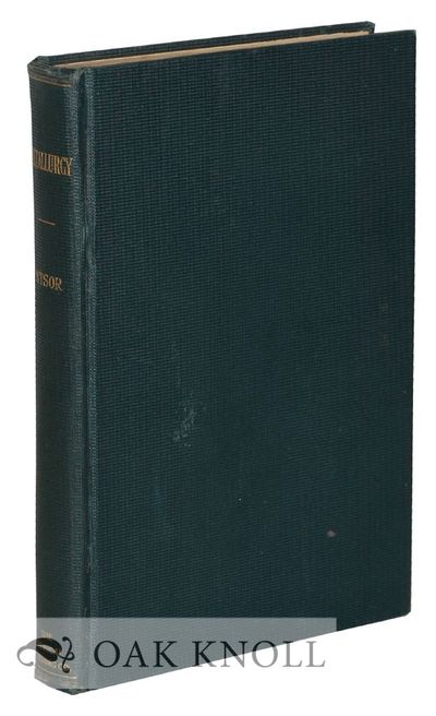 METALLURGY A GENERAL TREATISE FOR THE USE OF STUDENTS IN ENGINEERING