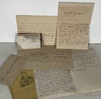 [Två egenhändiga och ett dikterat brev författade av ”Riksspöket” Helga de la Brache...