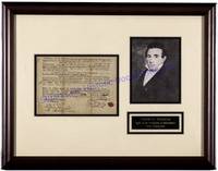 Declaration Of Independence Signer Matthew Thornton Signs Property Deed Transferal With 16-Year-Old Son
