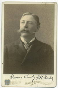 P.H. ROCHE NEW YORK REPRESENTATIVE 1897 CABINET PHOTO