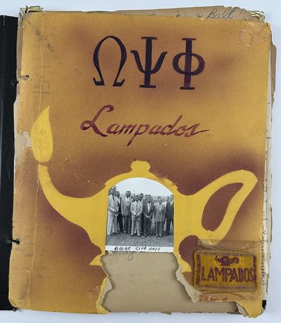 [Photographically-Illustrated Annotated Scrapbook Documenting the Activities of the Omega Psi Phi Fraternity at Morgan State College]