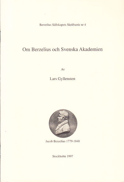 Om Berzelius och Svenska akademien.