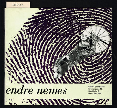 Endre Nemes. Galerie Scandinaviia [...] Stockholm…