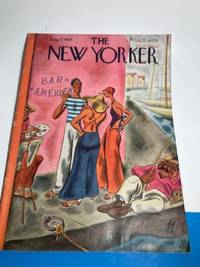 NEW YORKER MAGAZINE AUGUST 17 1935 FOREIGN SEAPORT ARTIST ,SMOKING WOMEN.