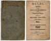 [RELIGION] RULES, ADOPTED AND AGREED TO BE OBSERVED BY THE CHURCH OF CHRIST, ASSEMBLING AT BETHEL CHAPEL, HENRY-STREET, BURY