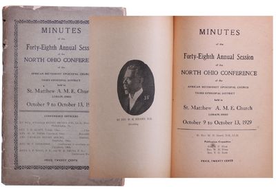 Minutes of the Forty-Eighth Annual Session of the North Ohio Conference of the African Methodist Episcopal Church . .