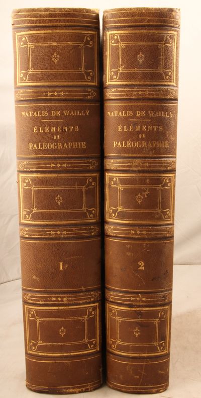 Éléments de paléographie. 2 volumes.