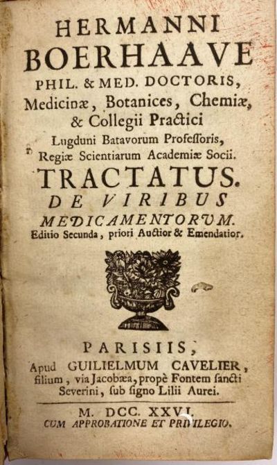 Tractatus de viribus medicamentorum.