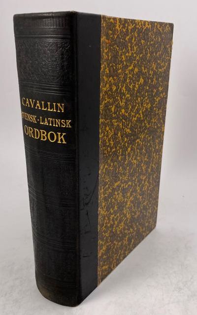 Svensk-latinsk ordbok.