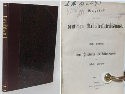 Kapitel zu einem deutschen Arbeiterkatechismus.…