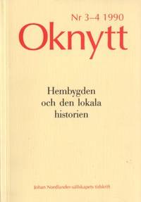 Oknytt. Nr 3-4. 1990. Medlemsblad för Johan…
