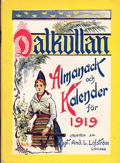 Dalkullan. Almanack och kalender för 1919. Med…