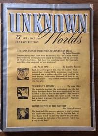 UNKNOWN WORLDS, Fantasy Fiction. October, 1942. Campbell, Jr., John W. (Editor)