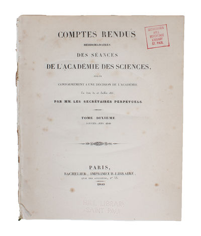 Observations pour déterminer la parallaxe annuelle de la 61e étoile du Cygne. - Extrait d'une Lettre de M. Bessel à M. de Humboldt. Note de M.Arago sur le même sujet. (Séance du Lundi 5 Novembre 1838). (+) Nouvelles observations sur la parallaxe annu... (photo 2)