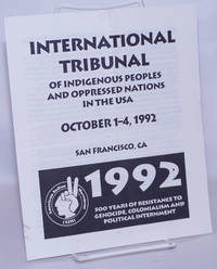 International Tribunal Of Indigenous Peoples And Oppressed Nations In The USA - 