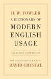 A Dictionary Of Modern English Usage
