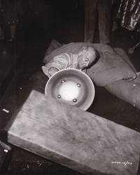 cover of Samson and Delilah (Original photograph of Cecil B. DeMille on the set of the 1949 film)