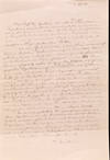 Autograph letter signed