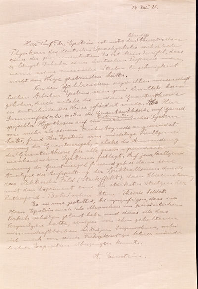 Autograph letter signed