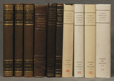 Svenskt författarlexikon 1900-1975.…