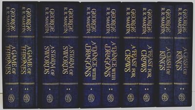 [LITERATURE] A GAME OF THRONES; A CLASH OF KINGS; A STORM OF SWORDS; A FEAST FOR CROWS; A DANCE WITH DRAGONS FOLIO SOCIETY COLLECTOR’S EDITION COMPLETE SET (10 VOLUMES)