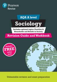 Pearson REVISE AQA A Level Sociology Revision Guide & Workbook inc online edition - for 2026,...