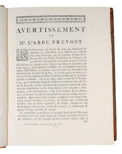Histoire générale des Voyages, ou nouvelle collection de toutes les relations de voyages par mer et par terre, (...) Nouvelle edition. Tome Quinzieme (XV). (photo 3)