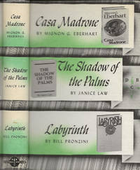 Labyrinth / The Shadow of the Palms / Casa Madrone by Mignon G. Eberhart / Janice Law / Bill Pronzini - Hardcover - 1980 - from Bujoldfan (SKU: 08062101detectivebookvb)