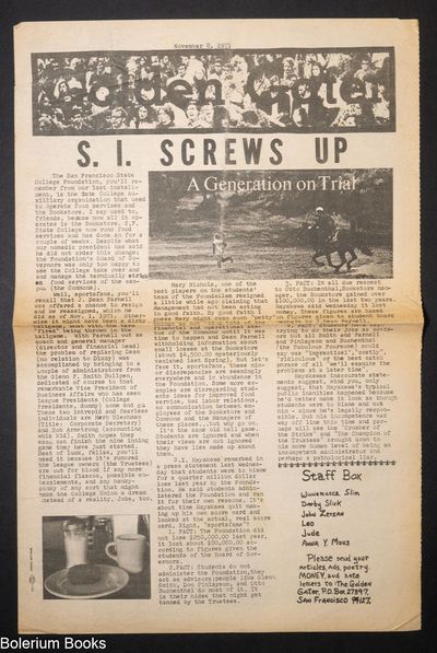 Golden Gater, November 8, 1971