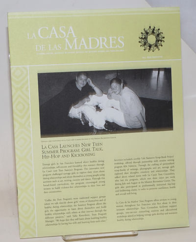 La casa de las Madres: newsletter Fall 2002: La Casa launches new teen summer program
