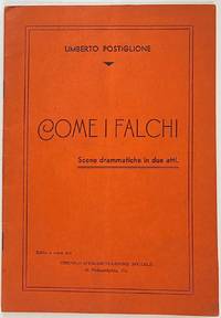 image of Come i falchi. Scene drammatiche in due atti