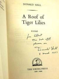 A ROOF OF TGER LILIES