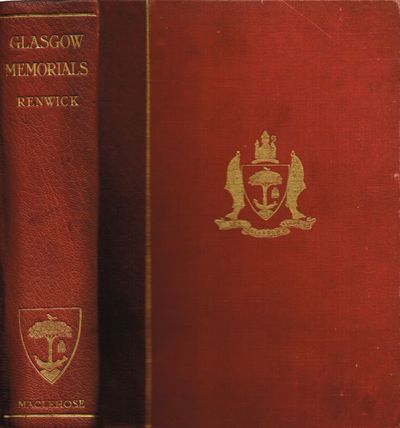 Glasgow Memorials. With one hundred Illustrations.