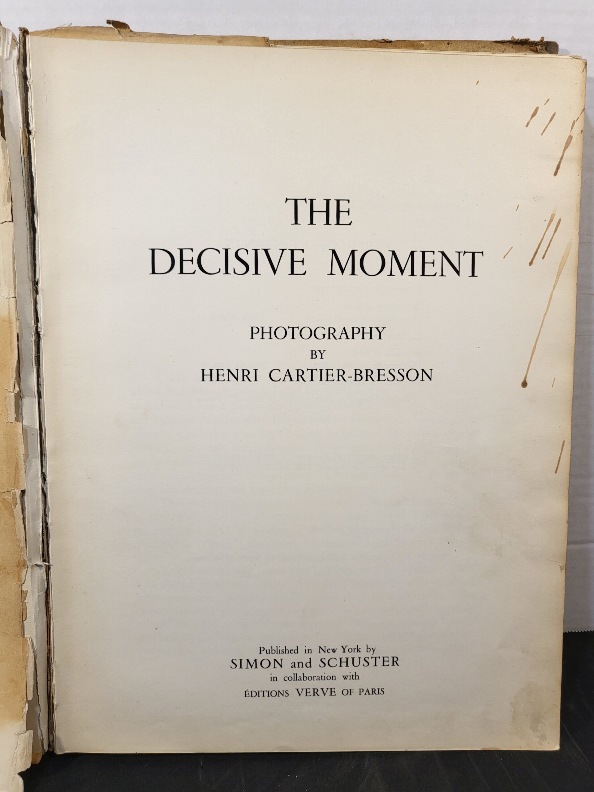 アンリ・カルティエ・ブレッソン / The decisive moment
