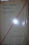 Some Odes of Pindar... in New English Versions by Richmond Lattimore. by translator Richmond - Paperback - 1942 - from The Owl at the Bridge (SKU: 975)