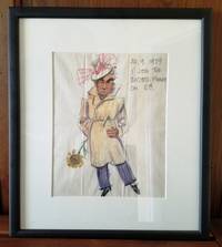 ORIGINAL WATERCOLOR SELF-PORTRAIT