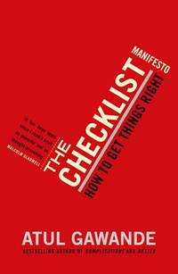 image of The Checklist Manifesto: How To Get Things Right