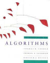 image of Introduction to Algorithms (MIT Electrical Engineering and Computer Science)