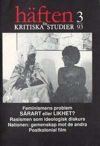 Häften för kritiska studier 3 1993.
