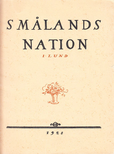 Smålands nation i Lund ht. 1927-vt. 1928.…