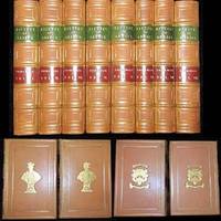 cover of 1855 HISTORY OF GREECE CONNOP THIRLWALL 8 VOLUME SET FULL LEATHER FOLDOUT MAPS ST. PAUL'S SCHOOL LONDON COAT OF ARMS