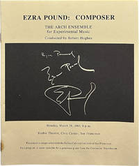 Ezra Pound: Composer