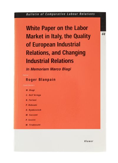 White Paper on the Labor Market in Italy...