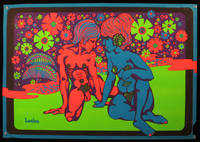 &quot;Lucian&quot; Erotic Neon Blacklight Poster, 1970 de n/a - 1970