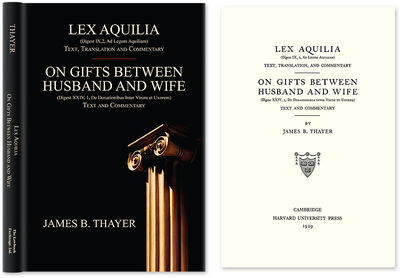 Lex Aquilia (Digest IX,2, Ad Legum Aquiliam): Text, Translation and..