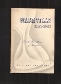 image of Nashville 1927 - 1952 Twenty Five Years of Progress
