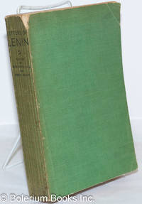 The Letters of Lenin by Hill, Elizabeth, Doris Mudie; trans. and editors - 1937