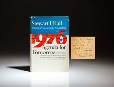 New York: Harcourt, Brace & World, Inc, 1968. First Edition, First Printing. Full leather. Near fine...